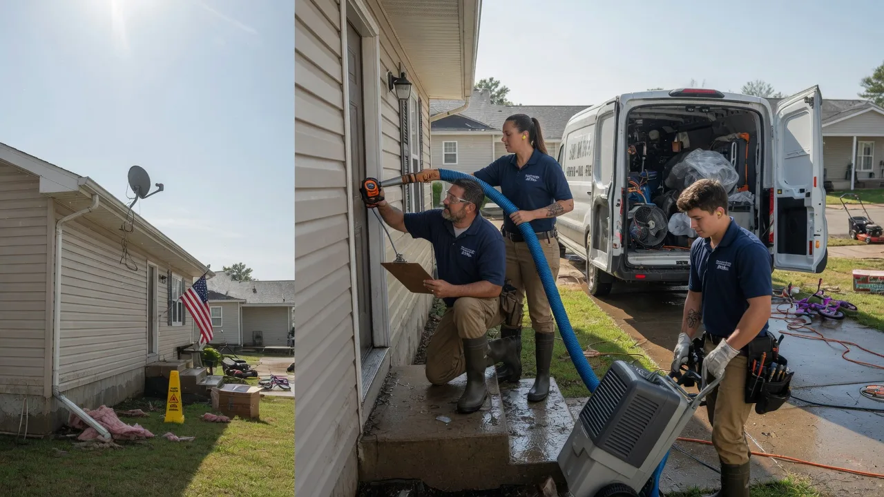 Ceiling Water Damage Restoration in Odin, MN near me